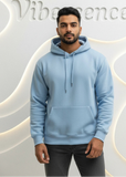 Unisex Hooded Sweatshirt - Premium 100% Cotton Sweatshirt (Baby Blue) Unisex Hooded Sweatshirt - Premium 100% Cotton Sweatshirt (Baby Blue)
