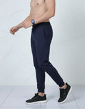 Unisex Joggers Relaxed Fit Soft Cotton (Navy Blue) Unisex Joggers Relaxed Fit Soft Cotton (Navy Blue)