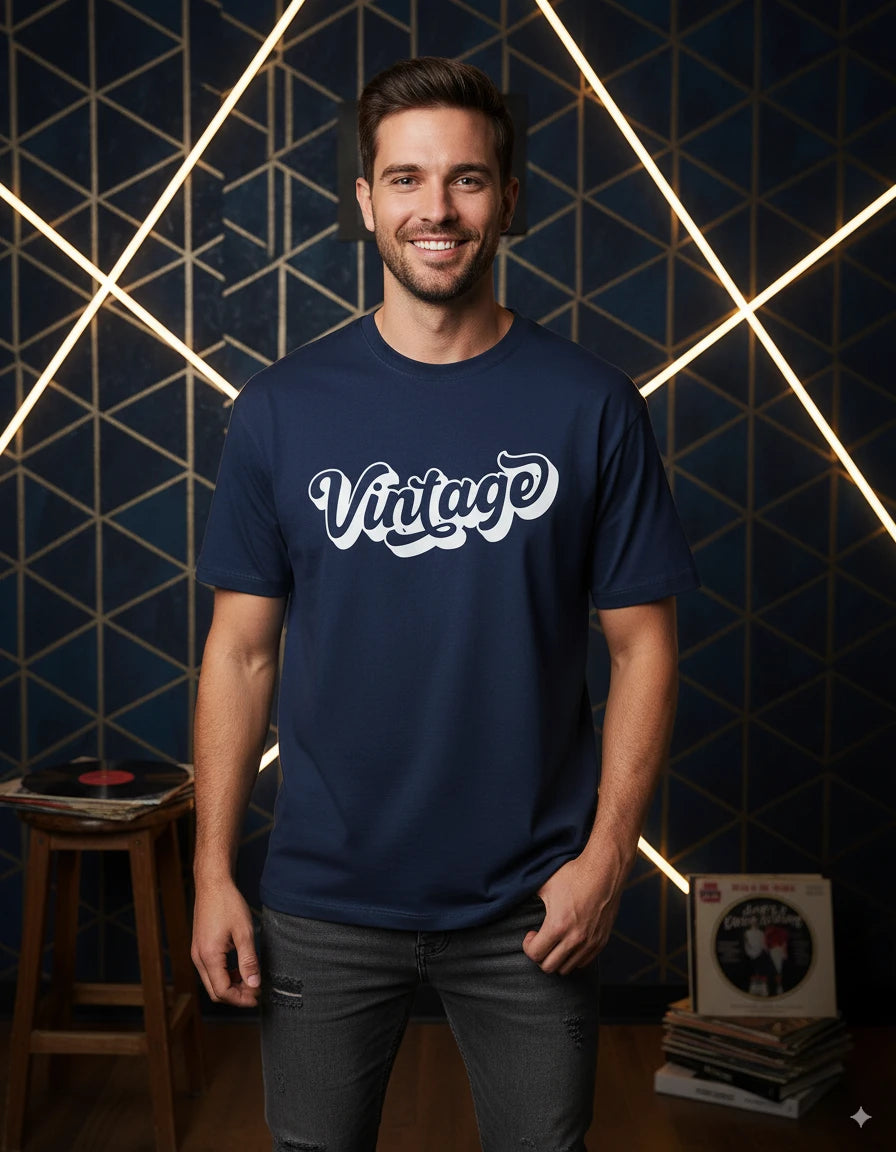 Unisex Regular Fit Tee - Vintage Print Edition Unisex Regular Fit Tee - Vintage Print Edition