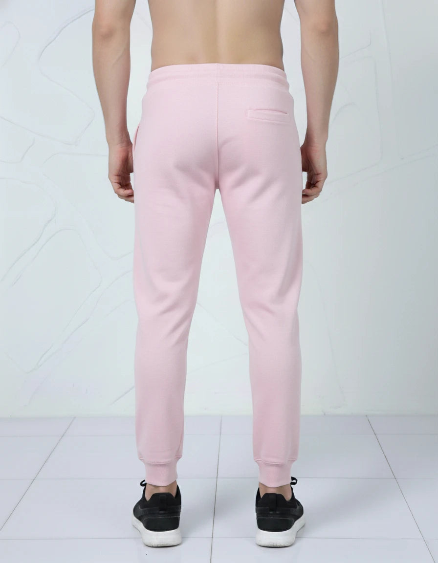 Unisex Joggers Relaxed Fit Soft Cotton (Light Baby Pink) Unisex Joggers Relaxed Fit Soft Cotton (Light Baby Pink)