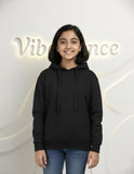 Unisex Cotton Hoodie for Kids - Play-Ready Comfort Sweatshirt (Black) Unisex Cotton Hoodie for Kids - Play-Ready Comfort Sweatshirt (Black)