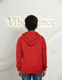 Unisex Cotton Hoodie for Kids - Play-Ready Comfort Sweatshirt (Red) Unisex Cotton Hoodie for Kids - Play-Ready Comfort Sweatshirt (Red)