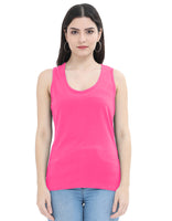 Everyday Essential Women’s Tank Top - Comfortable & Durable Cotton (Pink)