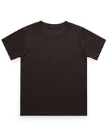 Boy’s Cotton Crew Neck T-Shirt – Pre-Shrunk & Long-Lasting (Coffee Brown)
