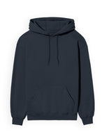 Unisex Hooded Sweatshirt - Premium 100% Cotton Sweatshirt (Navy Blue)