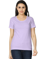 Women’s Everyday Wear Cotton T-Shirt – Soft & Durable (Lavender)