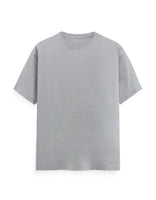 Unisex Classic Crew Neck T-Shirt | Pre-Shrunk & Durable (Grey Melange)