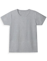 Girl’s Essential Cotton T-Shirt (Grey Melange)
