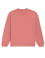 Unisex Premium Sweatshirt – Bio-Washed & Pre-Shrunk, 100% Cotton (Coral)
