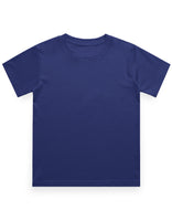 Boy’s Cotton Crew Neck T-Shirt – Pre-Shrunk & Long-Lasting (Royal Blue)