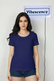 Women’s Everyday Wear Cotton T-Shirt – Soft & Durable (Royal Blue)