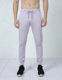 Unisex Joggers Relaxed Fit Soft Cotton (Lavender)